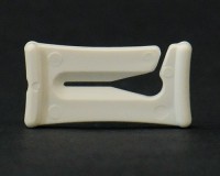 Removable Slide Clamp, White